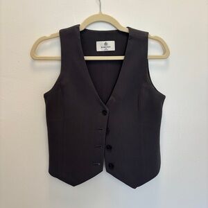 Babaton Gray Vest